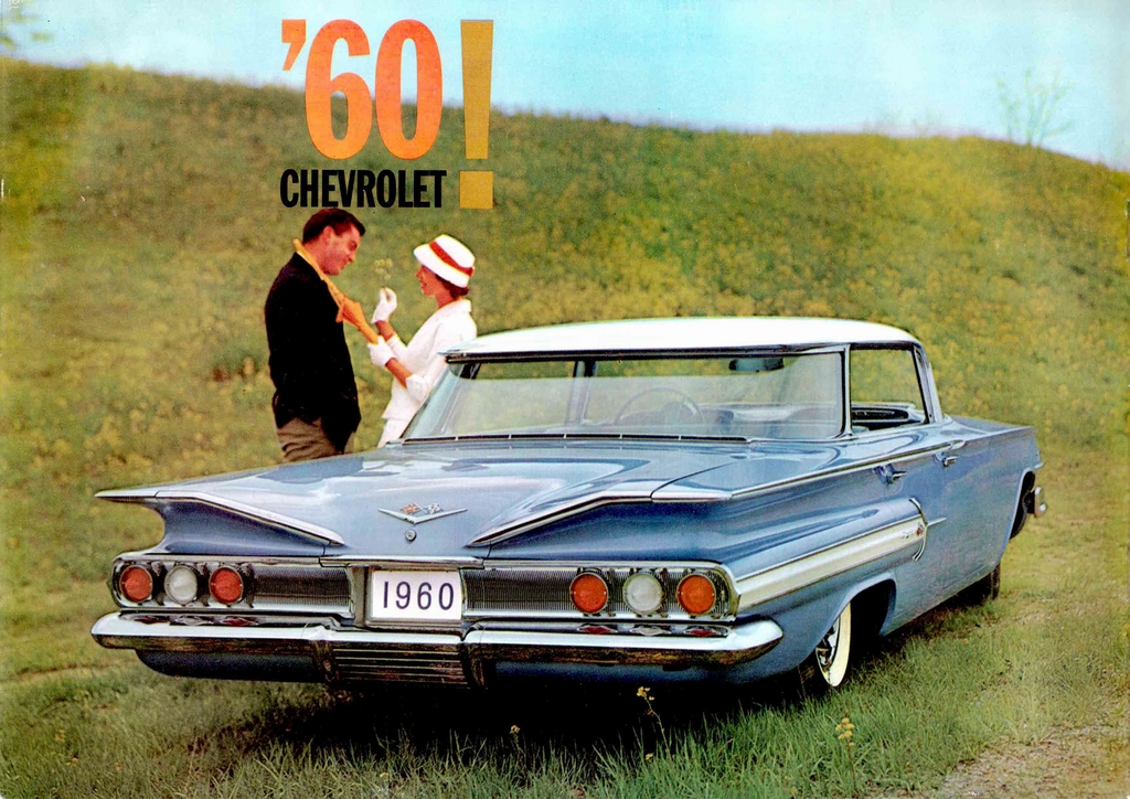 1960 Chevrolet Full Line Prestige Brochure